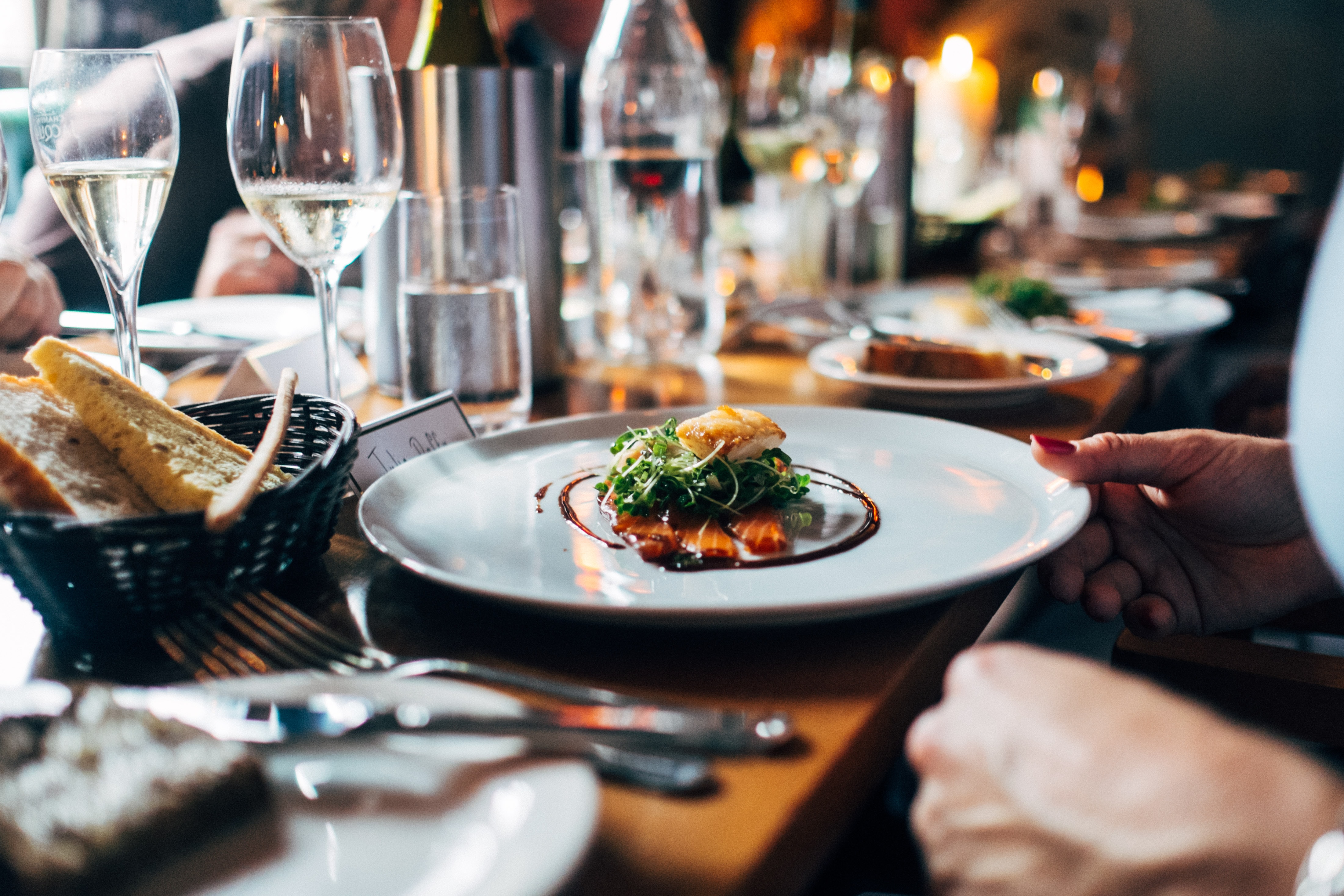 Un plat du restaurant
